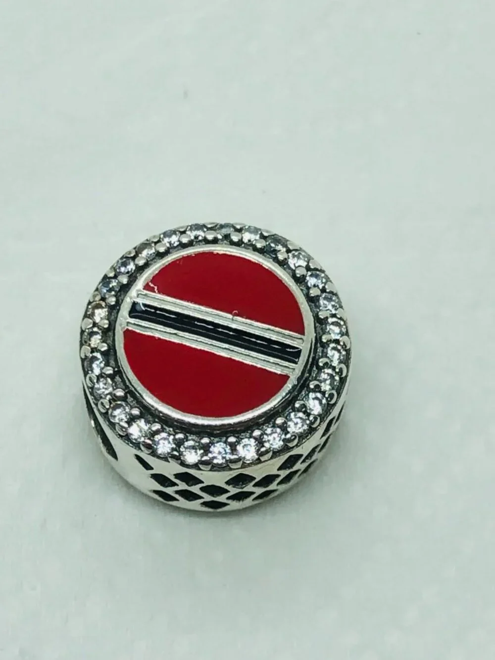 ✨ ✨Pandora Flag of Trinidad and Tobago Bead Charm S925 Silver with box